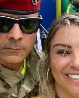 O nome criado forma uma piada quando lido e os bolsonaristas não perceberam, entre elas a apontada como líder do movimento no DF. Foto: Reprodução.
