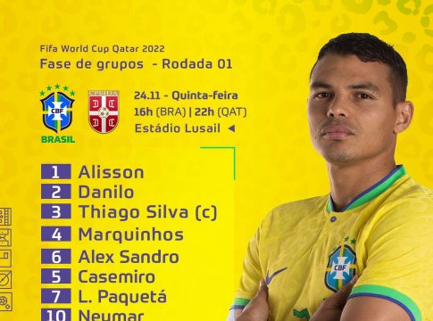 SAIU A ESCALAÇÃO: Vinicius Junior é confirmado e Brasil ofensivo enfrenta a Sérvia