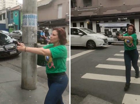 A parlamentar está sendo investigada por entrar armada em um bar em São Paulo e perseguir um homem negro junto com seus seguranças. Foto: Divulgação