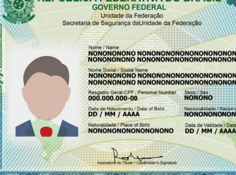 Nova Carteira de Identidade Nacional. Foto: Agência Brasil