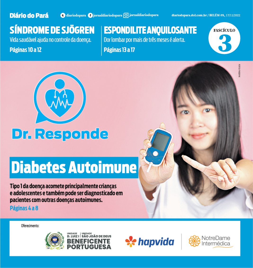 O terceiro suplemento da série Dr. Responde destaca a diabetes autoimune.