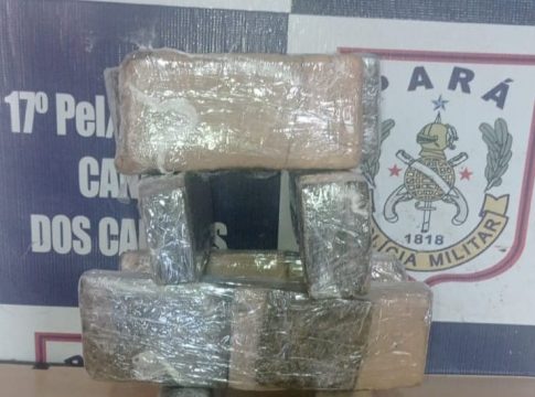 As drogas haviam sido enviadas para uma agência dos  Correios. Foto: Divulgação/23º BPM
