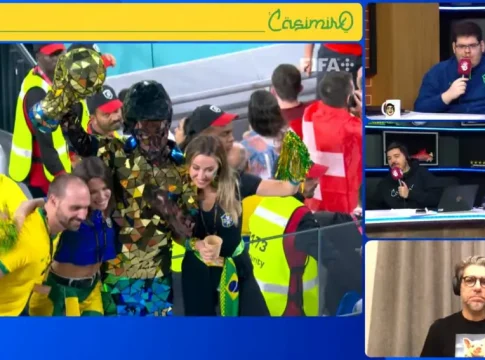 Eduardo Bolsonaro vai à Copa do Catar . Foto: Reprodução