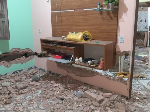 Polícia Civil prende homem por dano e ameaça no contexto de violência doméstica, em Rurópolis. Foto: Divulgação