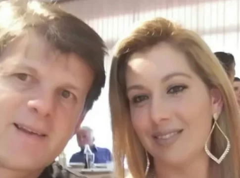 Após confessar o crime, ela se entregou e afirmou que a vítima, Valdemir Hoeckler, 52, era agressivo e a ameaçou de morte. Ela admitiu que deu remédio para ele dormir e o asfixiou em seguida. Foto: Divulgação