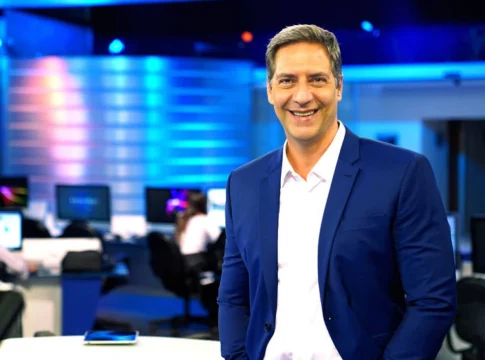 O bolsonarista Luís Lacombe era o rei do traço na RedeTV!, segundo dados da audiência. Foto: Divulgação