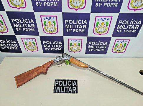 Vítima denunciou o próprio filho à polícia por agressão. O acusado fugiu e a PM apreendeu uma arma que era dele. Foto: Divulgação
