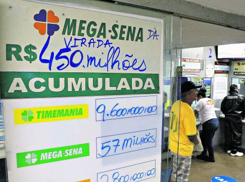 O prêmio da Mega-Sena está acumulado novamente. Foto: Ricardo Amanajás / Diario do Pará