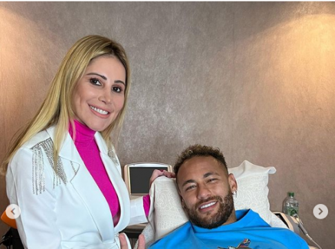 O 'menino Ney' vem se dedicando com afinco a melhorar a sua pele. Foto: Reprodução