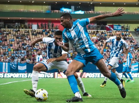 Paysandu e São Raimundo disputam para ver quem vai à final da Copa Verde. Foto: Milly Barreto