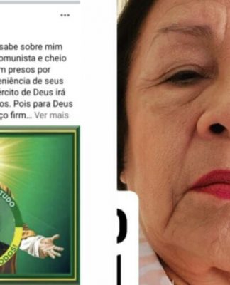 Procuradora pregou abertamente um golpe de estado no Brasil e o descumprimento de ordens do STF. Foto: Reprodução