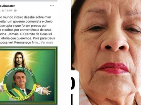 Procuradora pregou abertamente um golpe de estado no Brasil e o descumprimento de ordens do STF. Foto: Reprodução