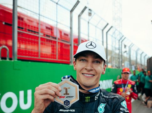 Russell vence corrida sprint e largará na frente no GP São Paulo de F1. Foto: DIvulgação