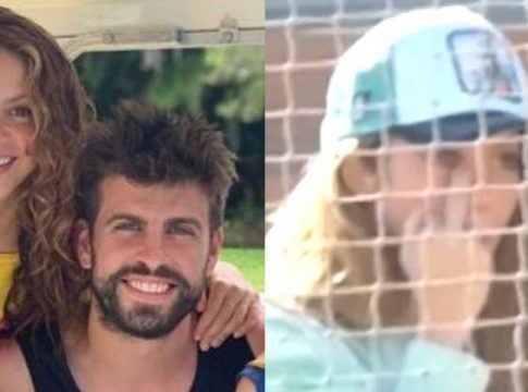 Internautas dizem que Shakira fez gesto obsceno para o ex