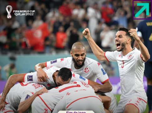 A Tunísia bateu a França, mas está fora da Copa. Foto: Divulgação