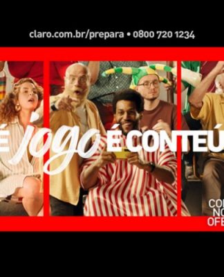 Claro prepara torcedores para a Copa com 5G e jogos em 4K