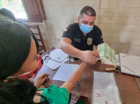 Polícia Civil realiza ação de emissão de RG para candidatos do Enem 2022. Foto: Agência Pará