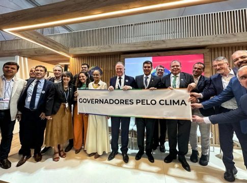 Governador Helder Barbalho participa do 'Encontro Governadores pelo Clima - Ratificação da Coalizão. Foto: Agência Pará