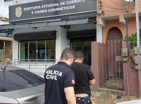Polícia Civil prende homem investigado por perseguição cibernética. Foto: PCPA