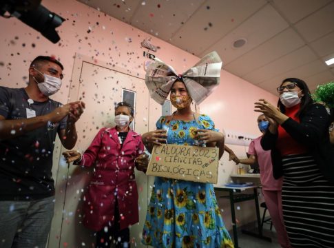 Em Belém, aluna da classe hospitalar do Hospital Oncológico Infantil é aprovada no vestibular. Foto: Agência Pará