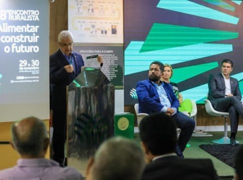 Helder Barbalho participou do Encontro entre produtores, ocorrido na última semana. FOTO: divulgação
