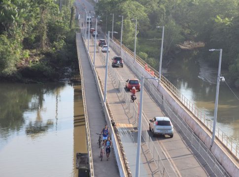 Ponte do Outeiro terá tráfego 100% liberado a partir do dia 30. Foto: Agência Pará