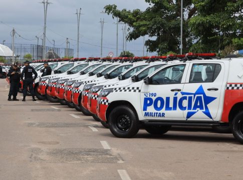 Governo entregou novas viaturas. Foto: Agência Pará