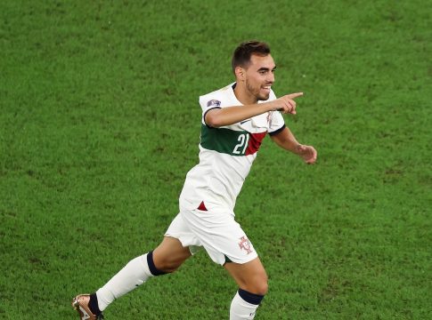 Portugal jogou muito, se esforçou, mas encontrou pela frente um adversário aplicado e metódico. Foto: Fifa/Divulgação