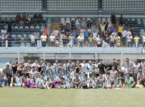 O Paysandu bateu o rival na Curuzu. Foto: Vitor Castelo/Paysandu