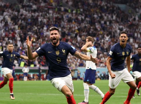 A França está na semi após derrotar a Inglaterra. Foto: Fifa/Divulgação
