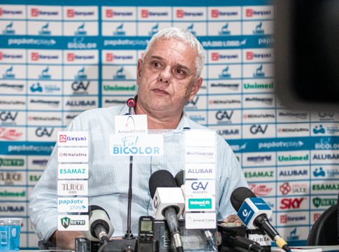 Maurício Ettinger vai comandar o Paysandu até 2024. Foto: John wesley/PSC