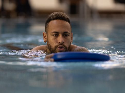 Lesionado, Neymar só fez um jogo na Copa do Qatar. Foto: Lucas Figueiredo/CBF