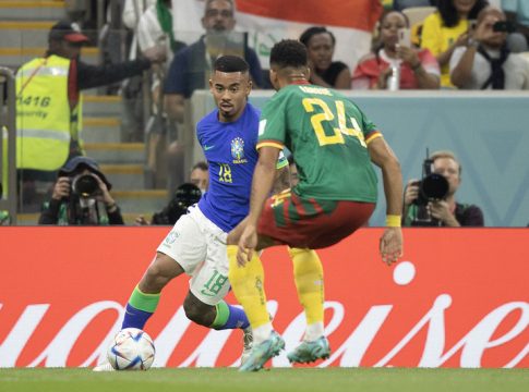 Gabriel Jesus está fora da Copa. Foto: Lucas Figueiredo/CBF