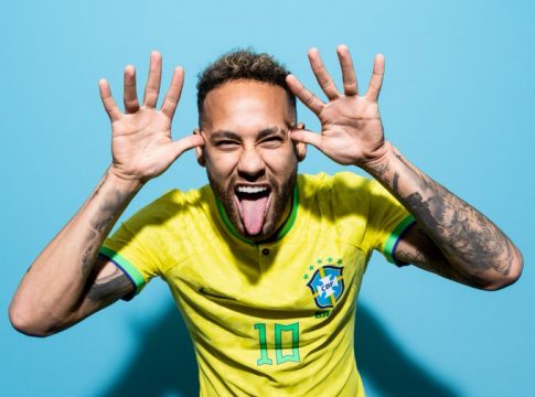 Atual camisa 10 e maior artilheiro da seleção brasileira, Neymar não se manifestou nas redes sociais sobre a morte de Zagallo. Foto: Fifa/Divulgação