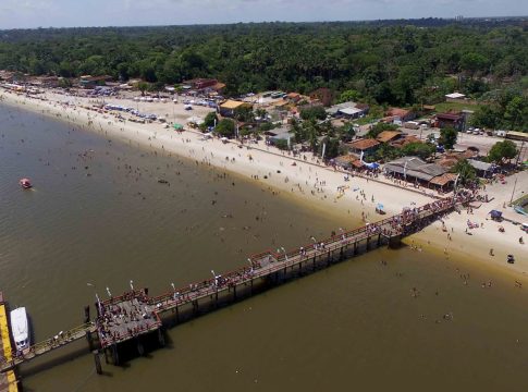 Vista aérea do Caripi. Foto: Agência Pará