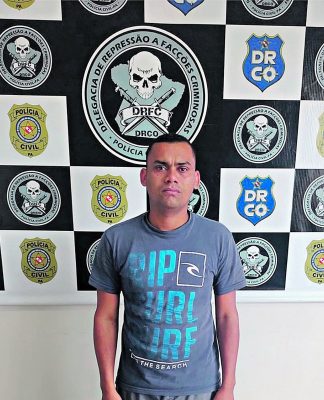 Joelson de Freitas Silva conduzia um Celta prata usado em um atentado contra uma empresa, na semana passada. Foto: Divulgação