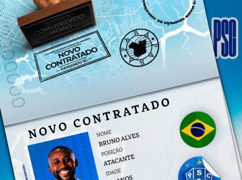 Bruno Alves é jogador do Paysandu.