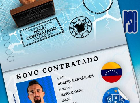 Paysandu anuncia reforços da Colômbia, Paraguai e Venezuela