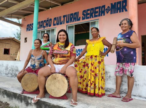O Festival de Carimbó em Marapanim exalta o novo papel da mulher na preservação desta manifestação cultural secular. Foto: Denilson D'Almeida