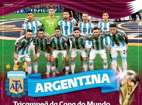 BAIXE o pôster especial da Argentina, tricampeã do mundo!