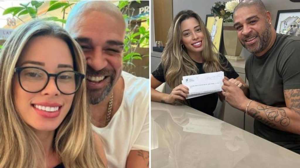 Acabou! Adriano Imperador e Micaela Mesquita se separam após 24 dias casados. Foto: Divulgação