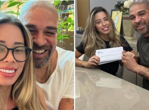 Acabou! Adriano Imperador e Micaela Mesquita se separam após 24 dias casados. Foto: Divulgação