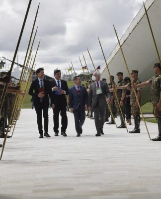 O Congresso Nacional fez um ensaio, ontem, da cerimônia de posse do presidente eleito Lula