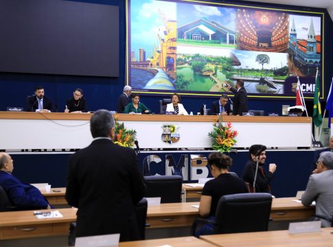 A CMB realizou sua primeira Sessão Ordinária de 2023. Foto: Mácio Ferreira/ag. Belém