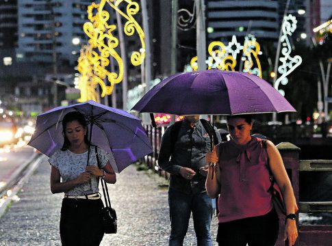 Chuvas registradas na capital já ultrapassaram a média esperada para todo o mês de dezembro. Foto: Wagner Almeida / Diário do Pará.