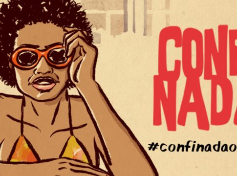 Spin-off de "Os Santos", "Confinada" surgiu durante o lockdown provocado pela pandemia de covid-19. Imagem: Reprodução