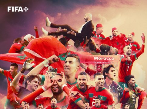 Marrocos está fazendo história na Copa. Foto: Divulgação