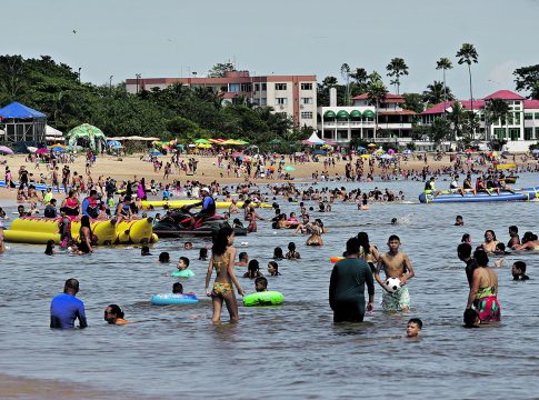 Mosqueiro deve receber um bom público no feriadão. Foto: Mauro Ângelo/ Diário do Pará.