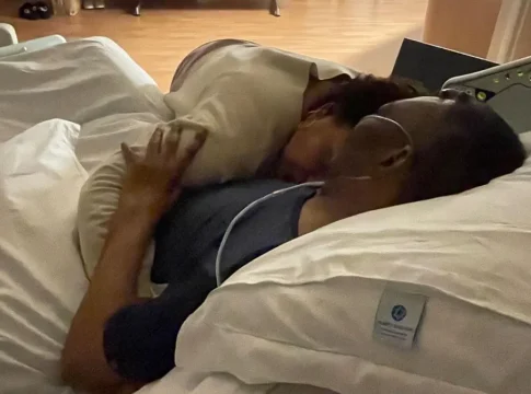 A imagem acabou sendo compartilhada na noite desta sexta-feira (23) pela filha de Pelé. Foto: Reprodução