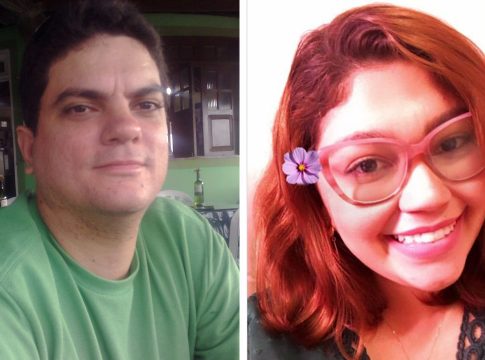 O investigador Homero Góes, 41 anos, e a escrivã Rejane Oliveira, 28, morreram na batida da viatura na Estação do BRT da Augusto Montenegro. Foto: Divulgação